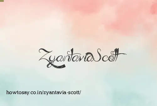 Zyantavia Scott