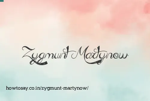 Zygmunt Martynow