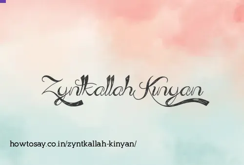 Zyntkallah Kinyan
