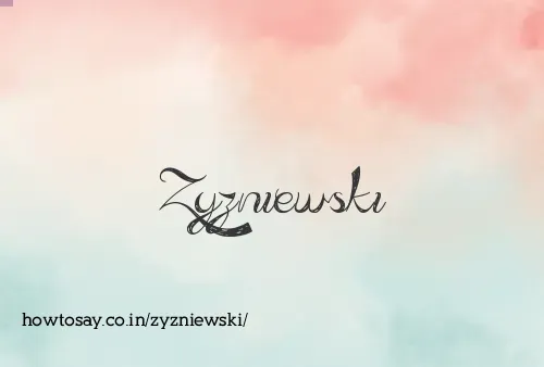 Zyzniewski