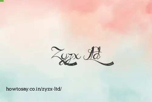 Zyzx Ltd